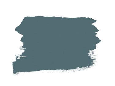 swatch of Benjamin Moore Nocturnal Gray, a faded teal