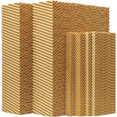 Various sizes of honeycomb cooler pads