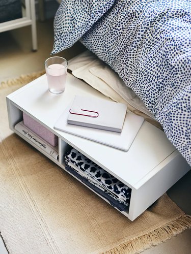 under bed storage ideas drawer bedside table combo