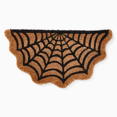 West Elm Spider Web Shaped Doormat