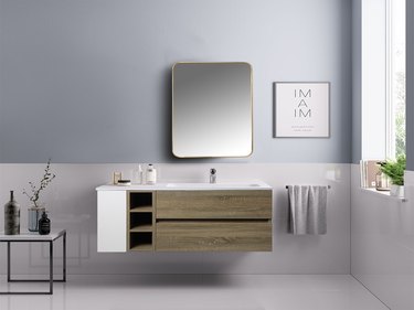 cabinet mirror