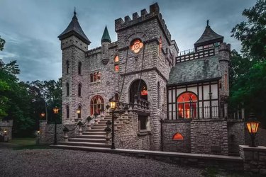 a castle-like house