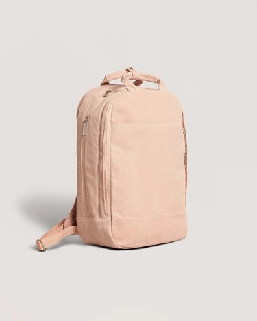 large light pink backpack