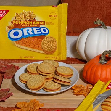 Pumpkin spice Oreos