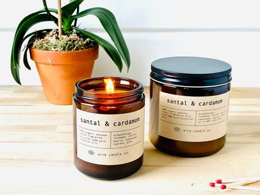 Aire Candle Co. Santal and Cardamom Candle