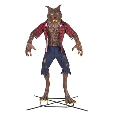 Home Accents Holiday 9.5-Foot Animated Immortal Werewolf Halloween Animatronic