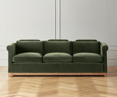 Green Three Seat Sofa