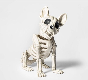 Hyde & EEK! Boutique French Bulldog Skeleton Halloween Decorative Prop