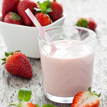 Strawberry milk