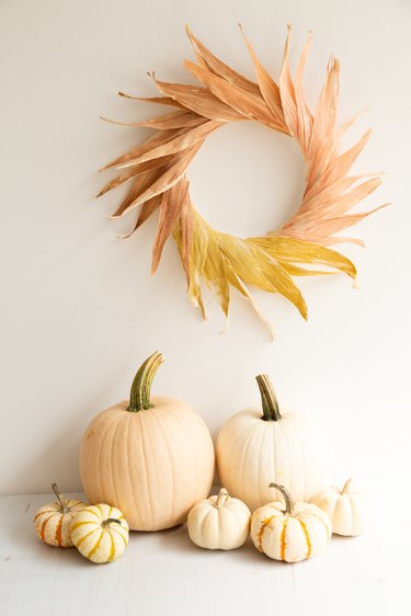 DIY Corn Husk Wreath