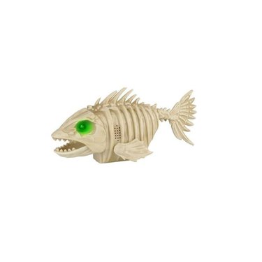 Home Accents Holiday 10-Inch Animated LED Skeleton Piranha