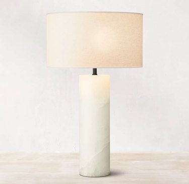 alabaster lamp
