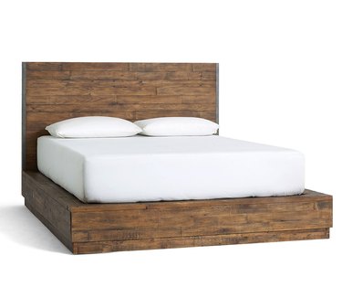 platform wooden bed frame