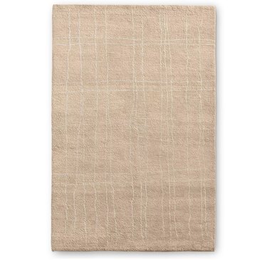 abstract neutral rug