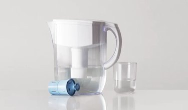 Brita Pitcher With Filter And Glass Of Water