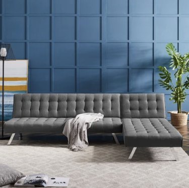 Convertible Sectional Sofa with Reversible Chaise