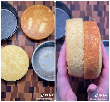 A Viral TikTok Shows The Affect Pan Color Has On Baked Goods