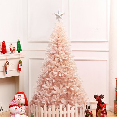 The Holiday Aisle Pink Fir Artificial Christmas Tree