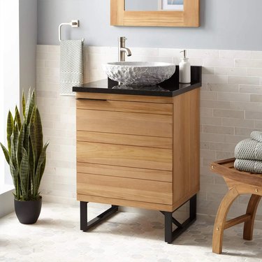 13 Scandinavian-Inspired Bathroom Vanities That Prove Less Is More | Hunker