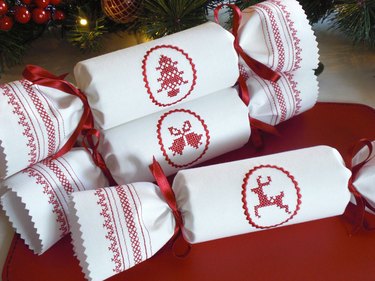 Kate Sproston Design Scandi Cross Stitch Reusable Christmas Cracker