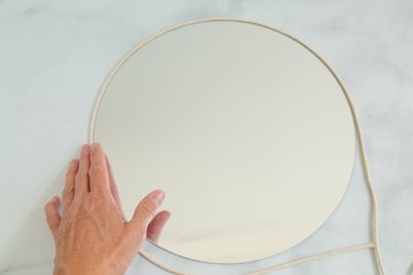 how to make a mirror tray