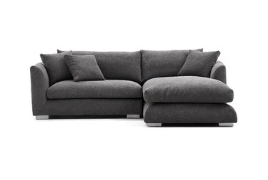 Sectional in grey