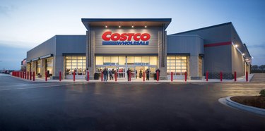 costco store with people outside