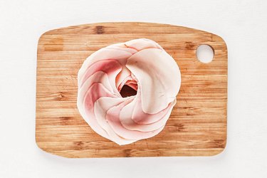 Remove the jar from the meat flower