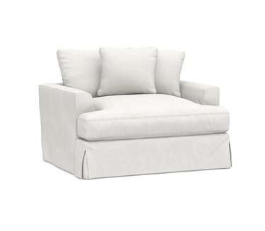 slipcover white chair
