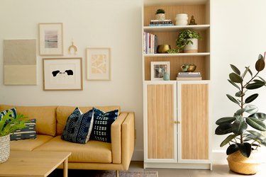 DIY Ikea Hack Fluted Billy Bookcase