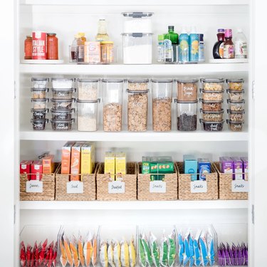 kitchen storage containers from The Home Edit
