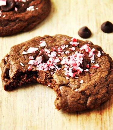 Minimalist Baker Chewy Double Chocolate Peppermint Cookies