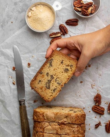 Lifestyle of a Foodie Rich Maple Pecan Bread