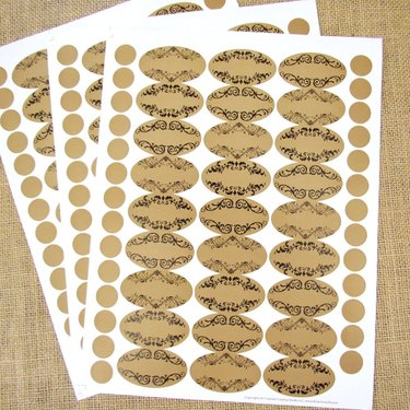 apothecary labels blank