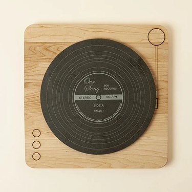 Custom Our Song Spinning Record Server