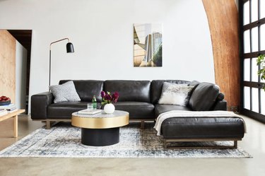 Hauser 2-Piece Leather Sectional Sofa