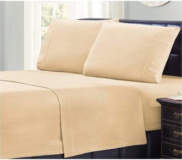 Mellanni Organic Cotton Flannel Bed Sheet Set