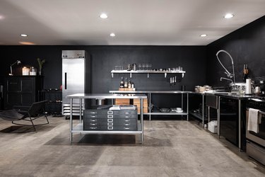 concrete kitchen flooring