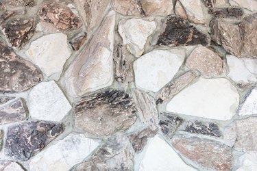 A close up shot of natural stone