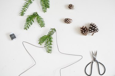 Wire Holiday Wreaths