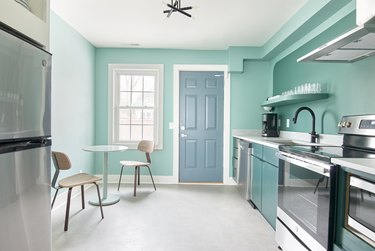 TBH, These Teal Kitchens Are Kind of Perfect, Hunker