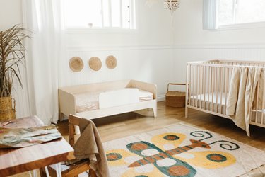 Scandinavian clearance baby crib