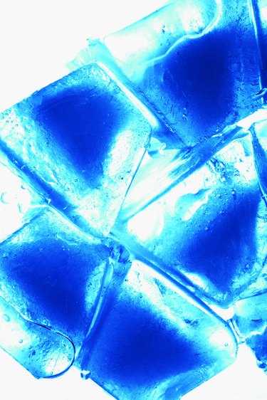 Ice Cubes in Water