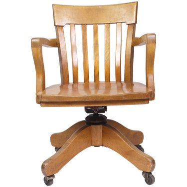 Wood Swivel Chair
