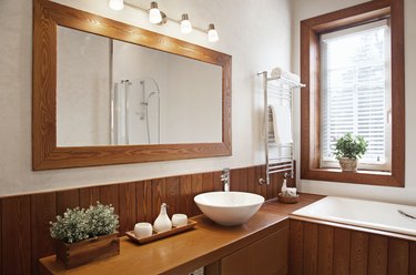 Modern Residential Home Bathroom