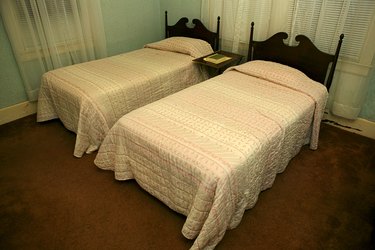 Twin beds