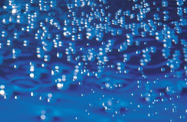 Bubbles in water