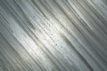 Reflective metal surface