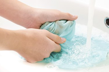 clothes to wash hands