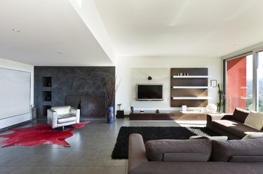 modern style, living room